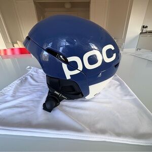 POC Blue and White Women's Helmet